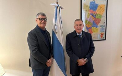 Jaldo supervisó las obras de refuncionalización de la Casa de Tucumán en CABA