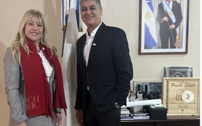 Chahla y Salvatierra consolidan una agenda de articulación que involucra desarrollo