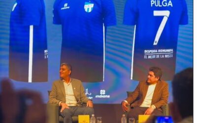 El Pulga Rodríguez presentó en la Casa de Tucumán su partido despedida: “El sueño era retirarme con la camiseta que me vio crecer”